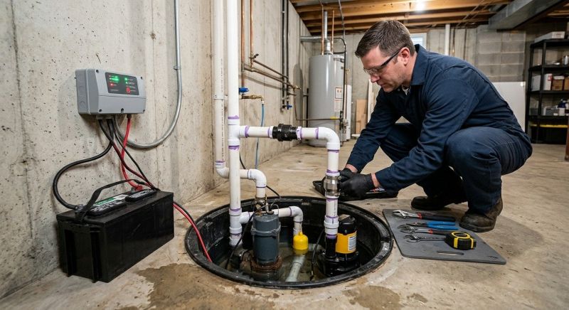 Sump Pump Plumbing in Auburn, AL