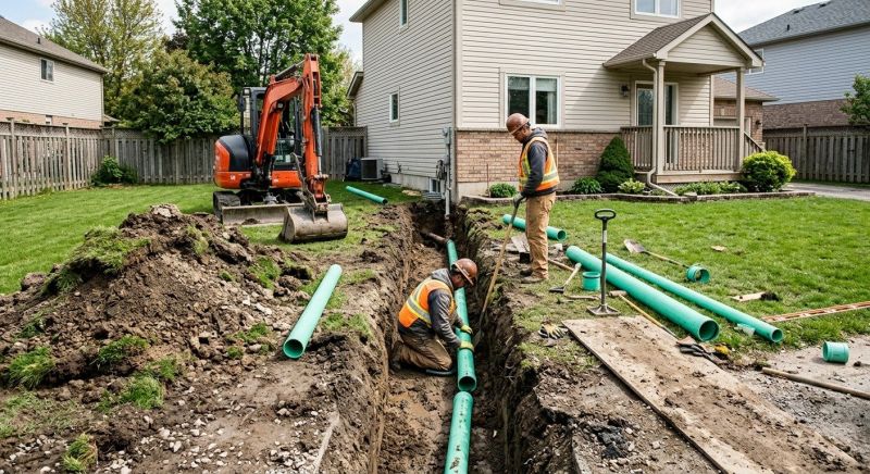 Underground Drain Installation in Birmingham, AL